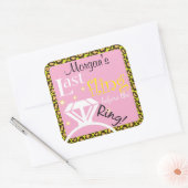 Sticker Carré Dernier | Favoriser l'autocollant (Enveloppe)