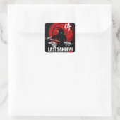 Sticker Carré Dernier Samurai (Sac)