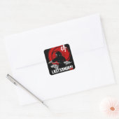 Sticker Carré Dernier Samurai (Enveloppe)