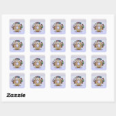 Sticker Carré des arrosages de donowl - (Feuille)