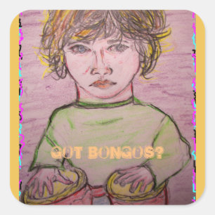 Sticker Carré des bongos ?