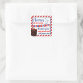 Sticker Carré Des infirmières comme vous méritez Brownie Points  (Sac)