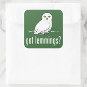 Sticker Carré des lemmings ? (Sac)