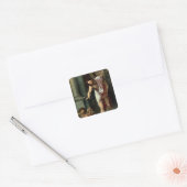 Sticker Carré Descente du Christ dans Limbo, c. 1532 (Enveloppe)