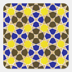 Sticker Carré Design arabe #8 à Emporio Moffa