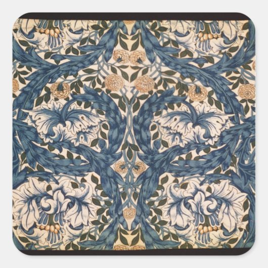 Sticker Carré Design de Marigold, 1876 (Devant)