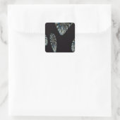 Sticker Carré Design irlandais - La Collection Crystal (Sac)