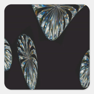 Sticker Carré Design irlandais - La Collection Crystal