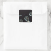 Sticker Carré Design irlandais - La collection Crystal (Sac)