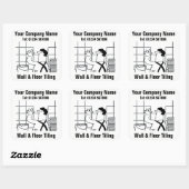 Sticker Carré Dessin animé de Wall & Floor Tiling (Feuille)