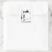 Sticker Carré Dessin de divorce 6485 (Sac)