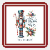 Sticker Carré Dessous de verre papier (Devant)