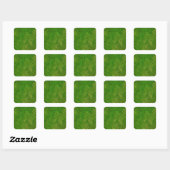 Sticker Carré Dessous de verre verts (Feuille)