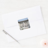 Sticker Carré Détail de l'Arc Constantine (Enveloppe)