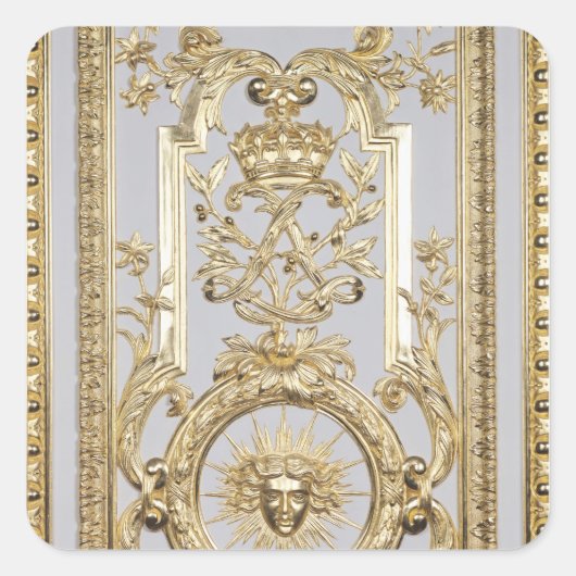 Sticker Carré Détail de l'emballage (Devant)