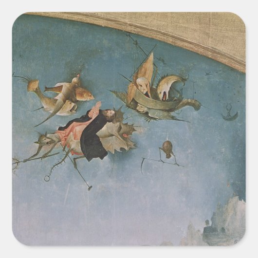 Sticker Carré Détail du panneau de gauche (Devant)