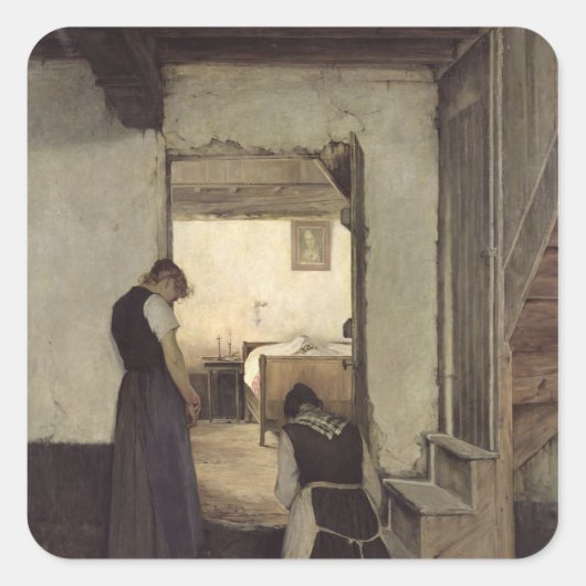 Sticker Carré deuil (Devant)