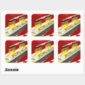 Sticker Carré Deutsche Afrika (Feuille)