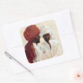 Sticker Carré Deux Imams (Enveloppe)