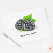 Sticker Carré Deux mûres (Enveloppe)