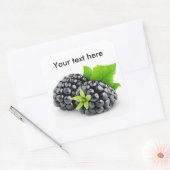 Sticker Carré Deux mûres (Enveloppe)