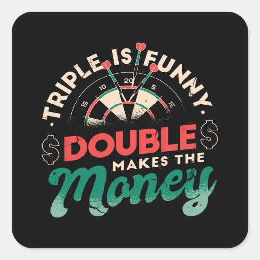 STICKER CARRÉ DEVIS DART (Devant)