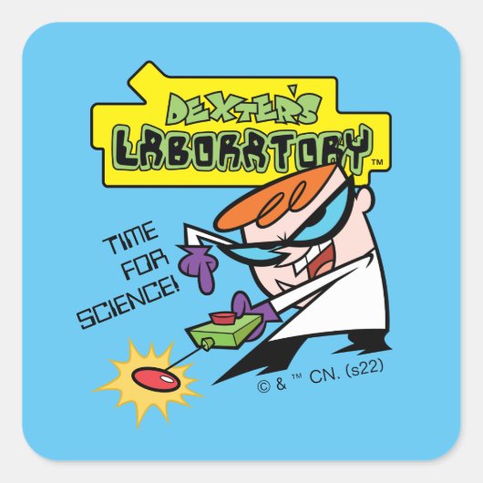 Sticker Carré Dexter avec télécommande (Devant)