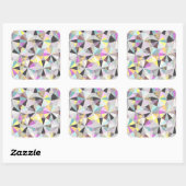 Sticker Carré Diamant (Feuille)
