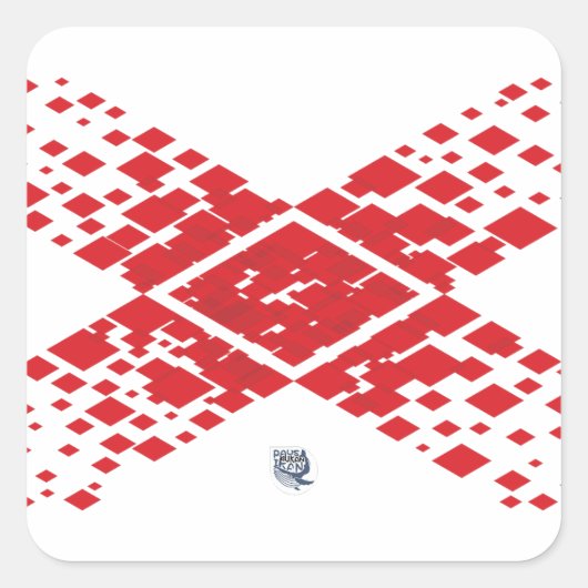 Sticker Carré Diamant (Devant)