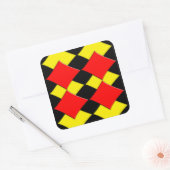 Sticker Carré Diamants (Enveloppe)
