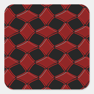 Sticker Carré Diamants