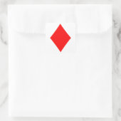 Sticker Carré Diamond de la suite Poker (Sac)