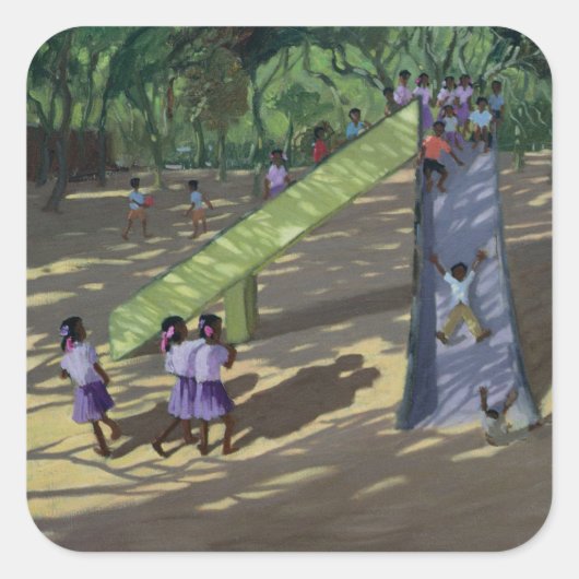 Sticker Carré Diapositive Mysore 2001 (Devant)