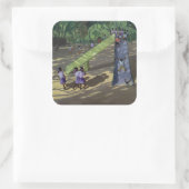 Sticker Carré Diapositive Mysore 2001 (Sac)