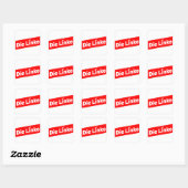 Sticker Carré Die linke (Feuille)