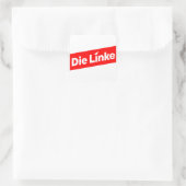 Sticker Carré Die linke (Sac)