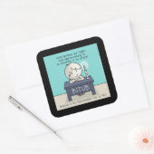 Sticker Carré Dieu fait éclater notre lumière (Enveloppe)