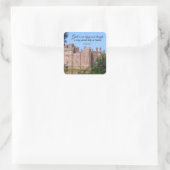 Sticker Carré Dieu notre refuge et notre force (Sac)