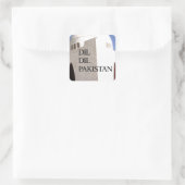 Sticker Carré Dil Dil Pakistan Hakuna Matata (Sac)