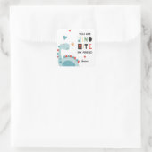 Sticker Carré Dinomite Valentine (Sac)