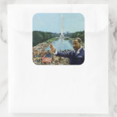 Sticker Carré Discours commémoratif 2001 (Sac)