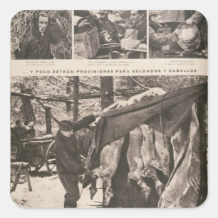 Sticker Carré Dispositions relatives aux soldats et aux troupes 