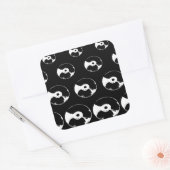 Sticker Carré Disques compacts (Enveloppe)