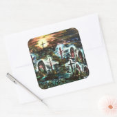 Sticker Carré Distant Light (Enveloppe)
