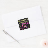 STICKER CARRÉ DIVA COMPTABLE DIVA FABULEUX (Enveloppe)