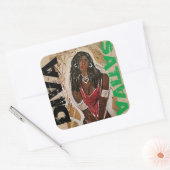 STICKER CARRÉ DIVA SATIVA (Enveloppe)