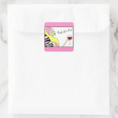 Sticker Carré Diva "Spa" (Sac)