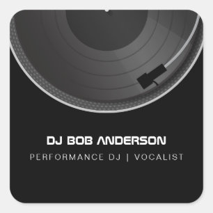 STICKER CARRÉ DJ