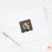 Sticker Carré Dog (Enveloppe)