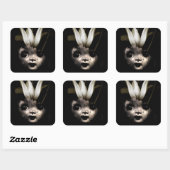 Sticker Carré Doll flower 2013 (Feuille)